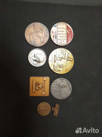 Настольная медаль СССР торг