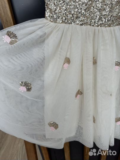 Платье для девочки нарядное hm