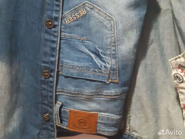 Костюм джинсовый на мальчика рост 146