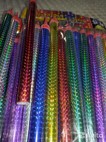 Свеча фонтан в торт