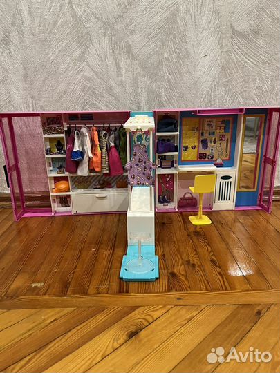 Гардеробная для барби