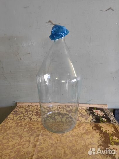 Бутылка стеклянная 20 литров