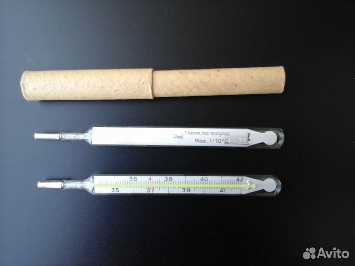Термометр (градусник) ртутный СССР / ГДР
