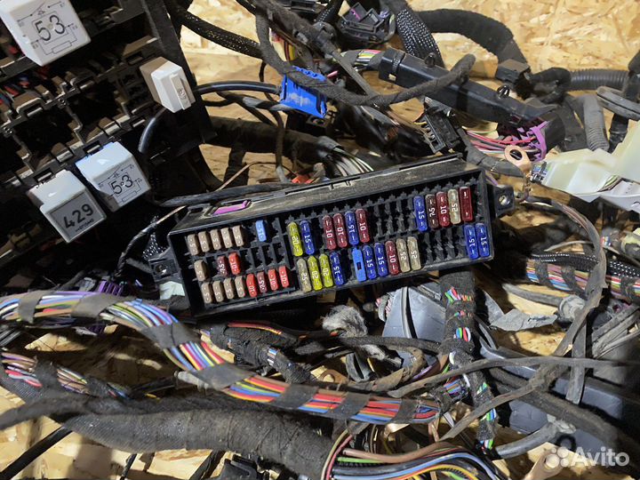 Проводка салонная Skoda Fabia 2 07-15