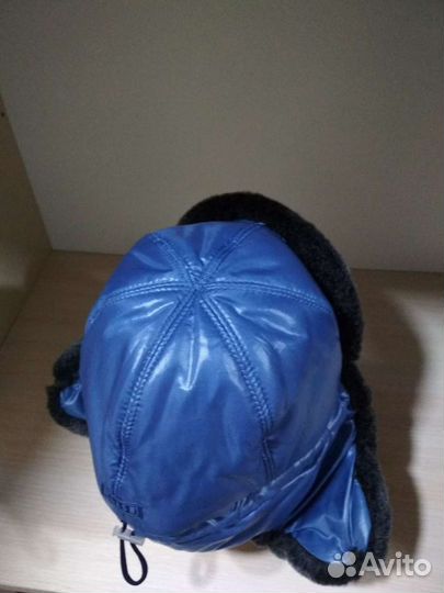 Зимняя шапка для мальчика с 3-6 лет