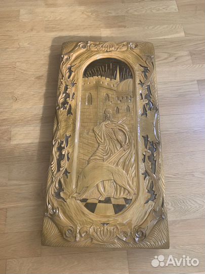 Нарды резные ручной работы