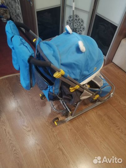 Санки коляска ника 7
