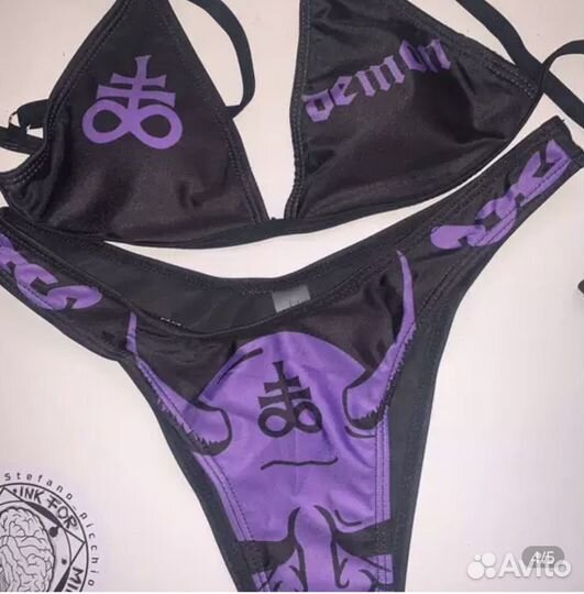 Купальник с демоном