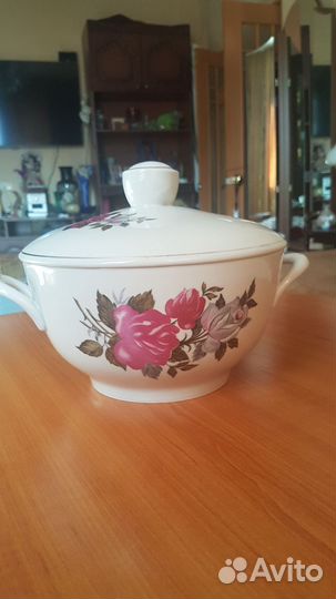 Супница фарфор СССР