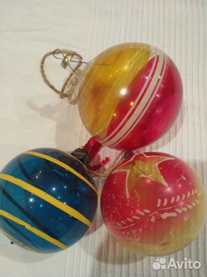 Елочные игрушки СССР