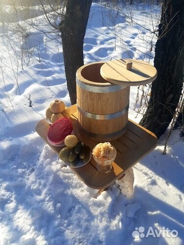 Кадка дубовая