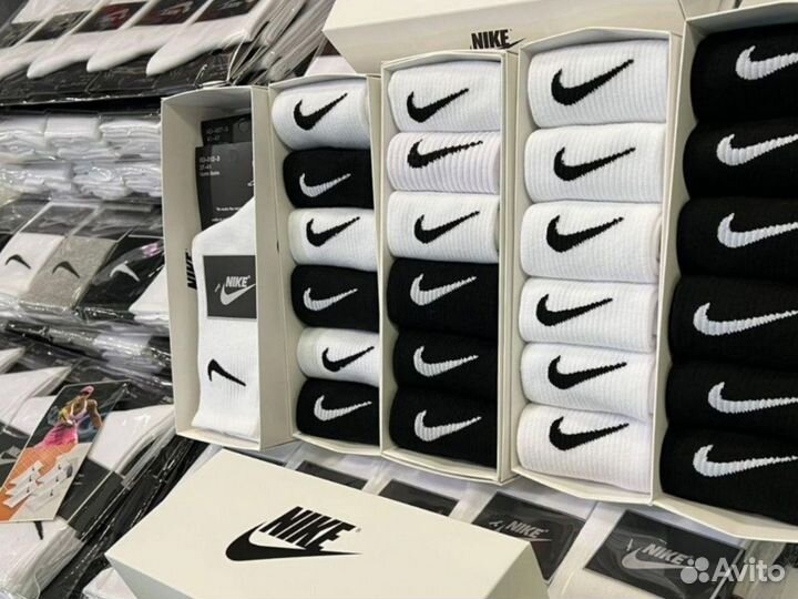 Носки nike высокие