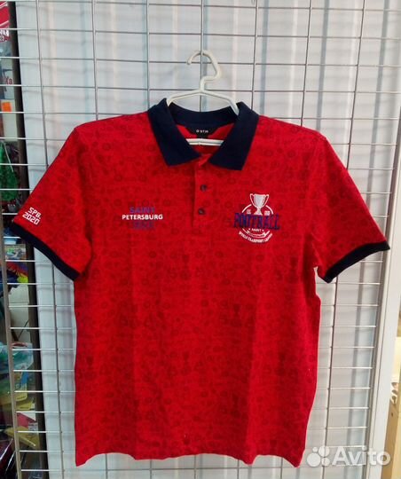 Лига Чемпионов размер L Майка Поло футбольное