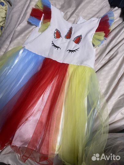 Одежда пакетом на девочку 4-5 лет 122 размер
