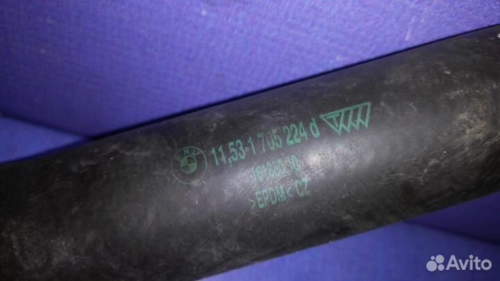 Патрубок радиатора BMW 5-серия E39