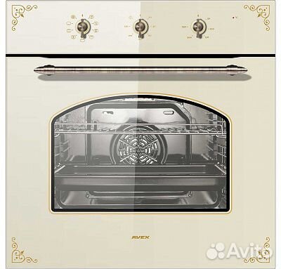 Духовой шкаф и варочная поверхность в стиле Кантри