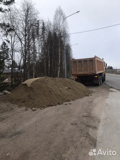 Песок отсев доставка