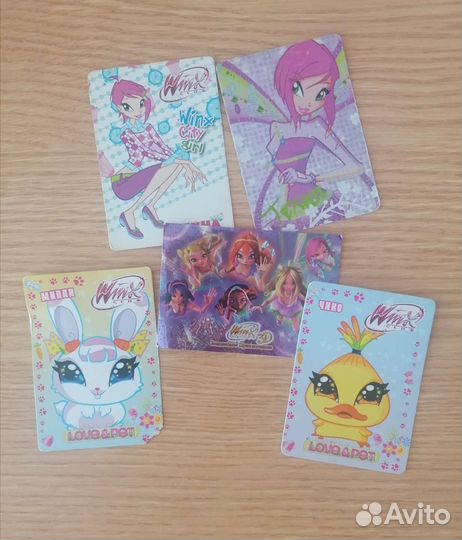 Карточки винкс (winx)