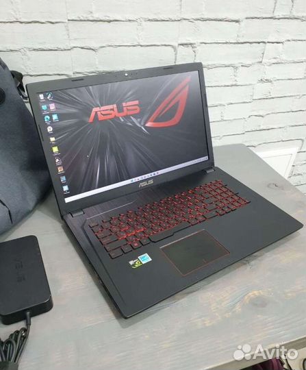 Игровой ноутбук asus 17.3