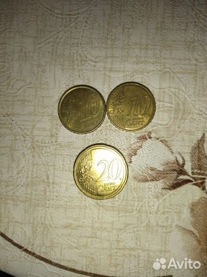 20 и 10 cent
