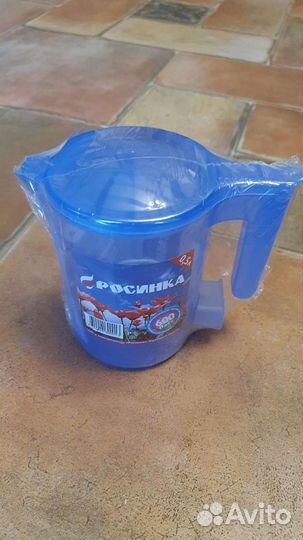 Чайник дорожный пластик 600w