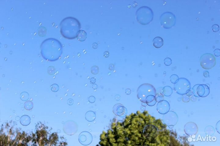 Жидкость для генераторов м/пузырей