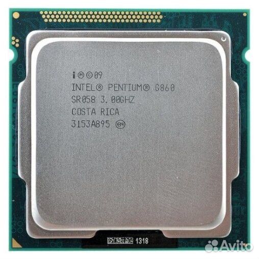 Процессор intel pentium g860 3.0 ghz