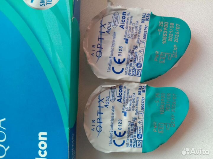 Линзы контактные Air Optix Aqua Alcon