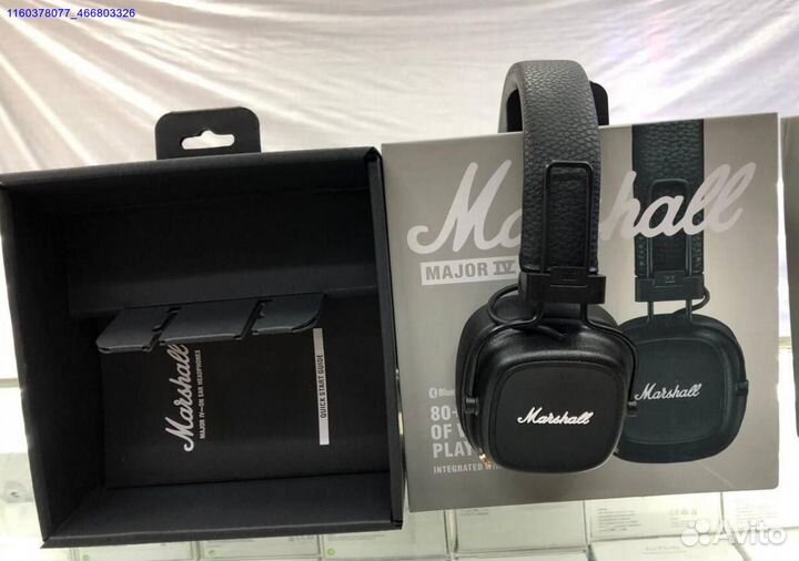 Наушники Marshall Major 4, 1 год гарантия