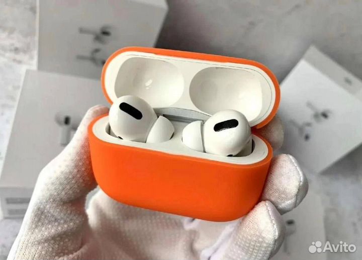 AirPods Pro (Ростест,Новые) Гаратния+Чехол