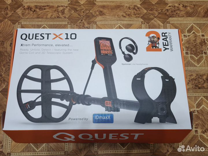 Металлоискатель quest x10