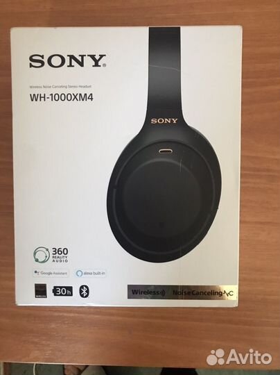 Наушники sony wh 1000xm4 black