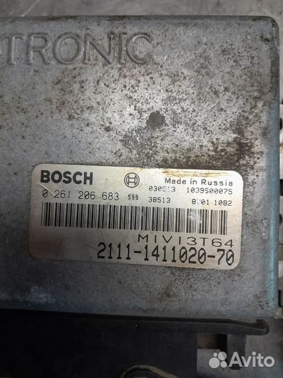Блоки управления двигателем bosch ваз 2108-2114