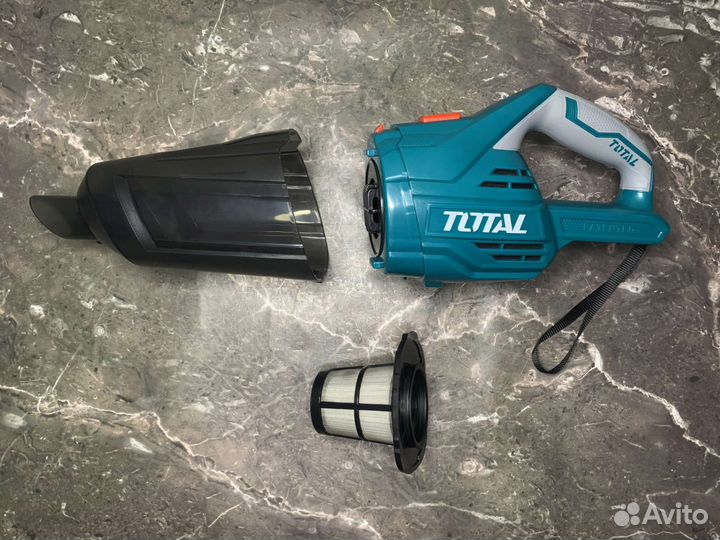 Аккумуляторный пылесос Total 20В (без акб и зу)