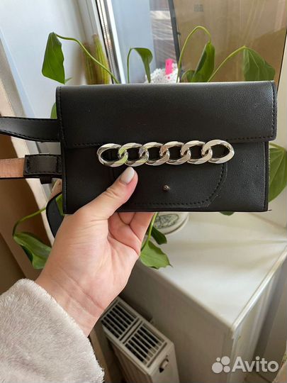 Сумка поясная экокожа