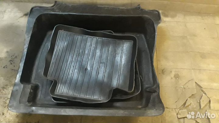 Коврики резиновые + багажник ваз классика