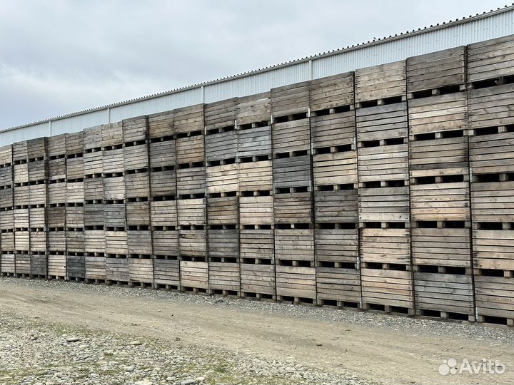 Контейнер деревянный для овощей и фруктов