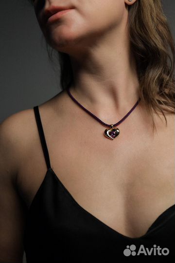 Подвеска Van Cleef & Arpels Open Heart Сердце