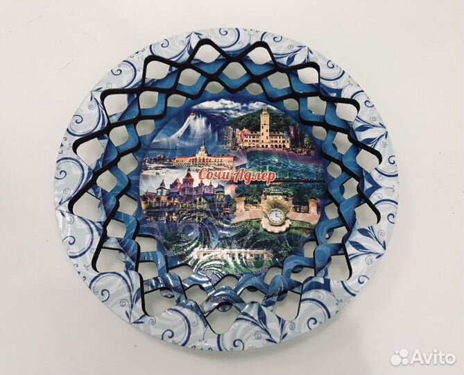 Тарелка сувенир Сочи Адлер
