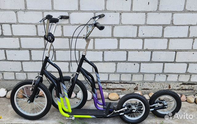 Самокат Yedoo City на больших колесах