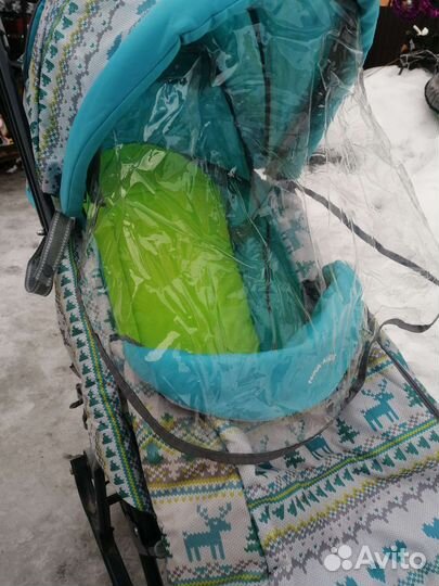 Коляска санки