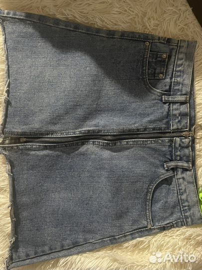 Джинсовая юбка