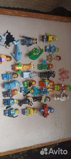 Разные фигурки лего