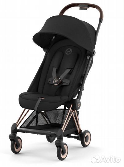 Cybex coya sepia black rose gold в наличии