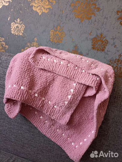 Плед детский/Ручная работа/Подарок на выписку