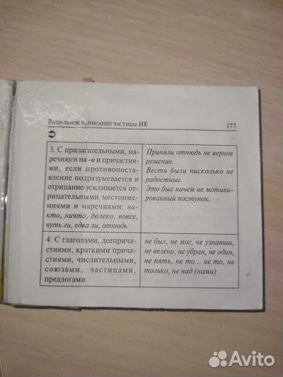 Карманный справочник егэ русский язык