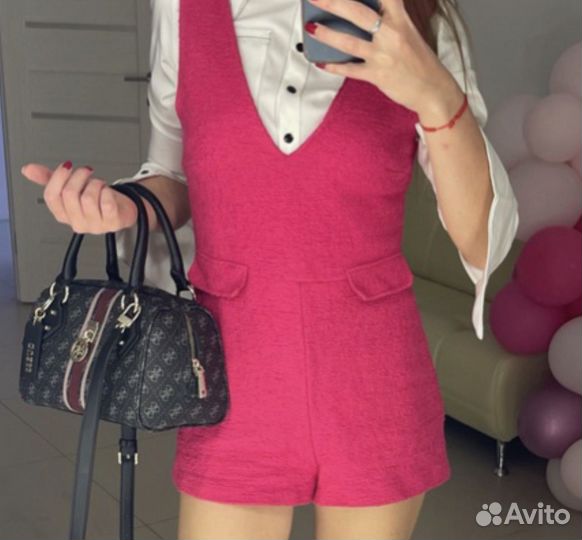 Комбинезон розовый zara