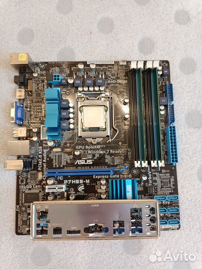 Материнская плата ga-h61m-ds2 1155