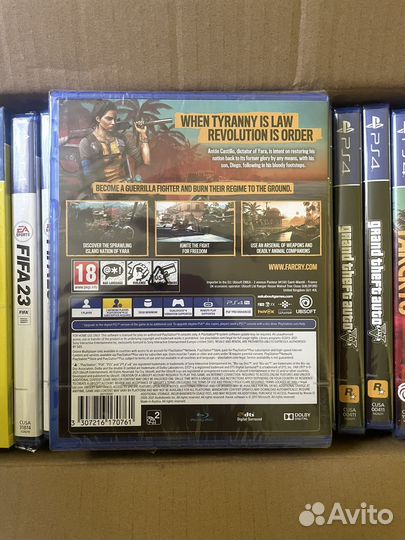Far Cry 6 PS4 диски