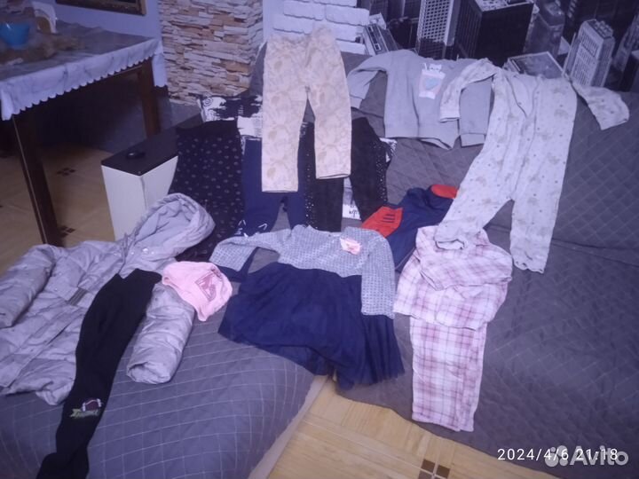 Вещи пакетом на девочку 5лет